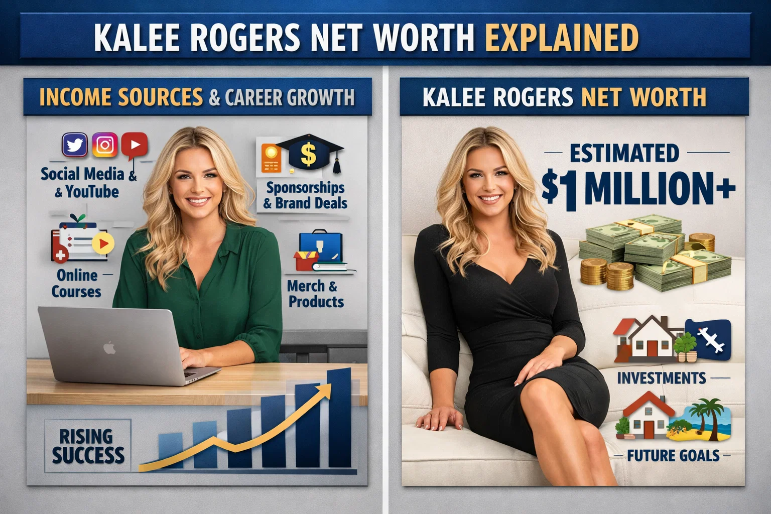 kalee rogers net worth